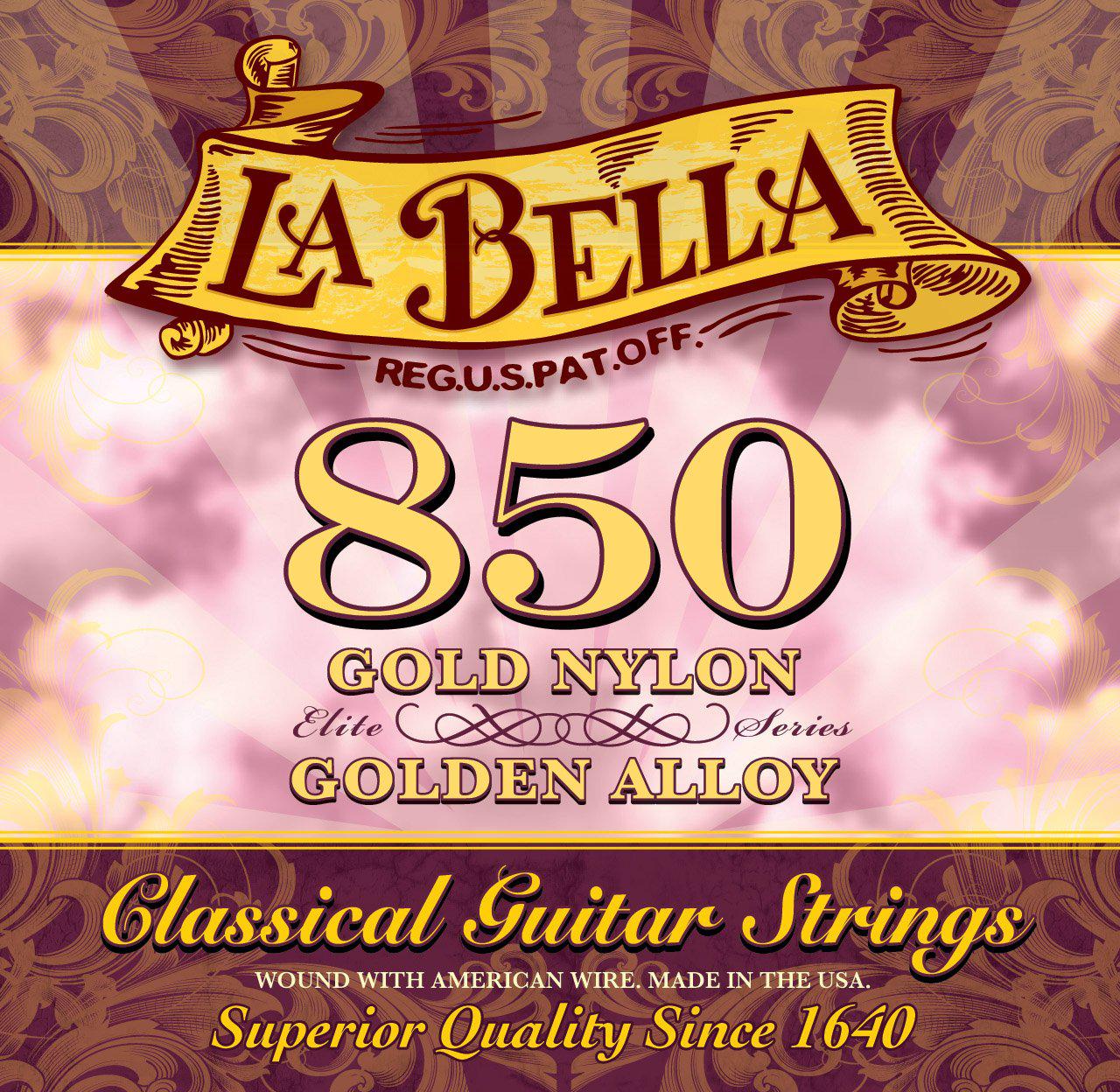 La Bella 850 Elite Series Medium Tension Classical Guitar Strings