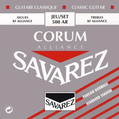 Savarez 500AR Corum Red Normal Tension Classical Guitar Strings