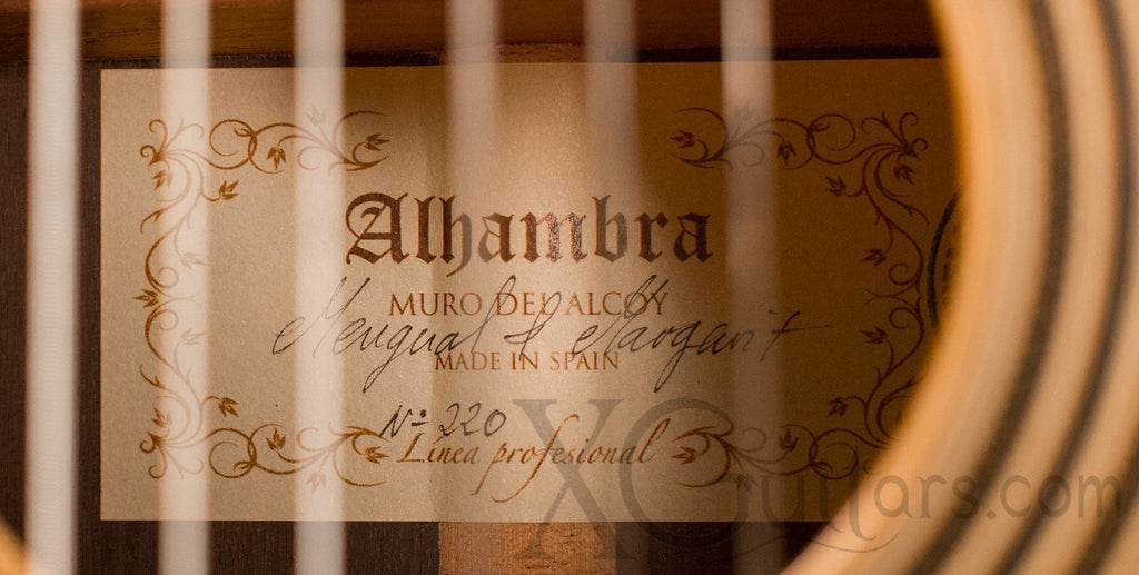 Alhambra Signature Series Classical Guitars