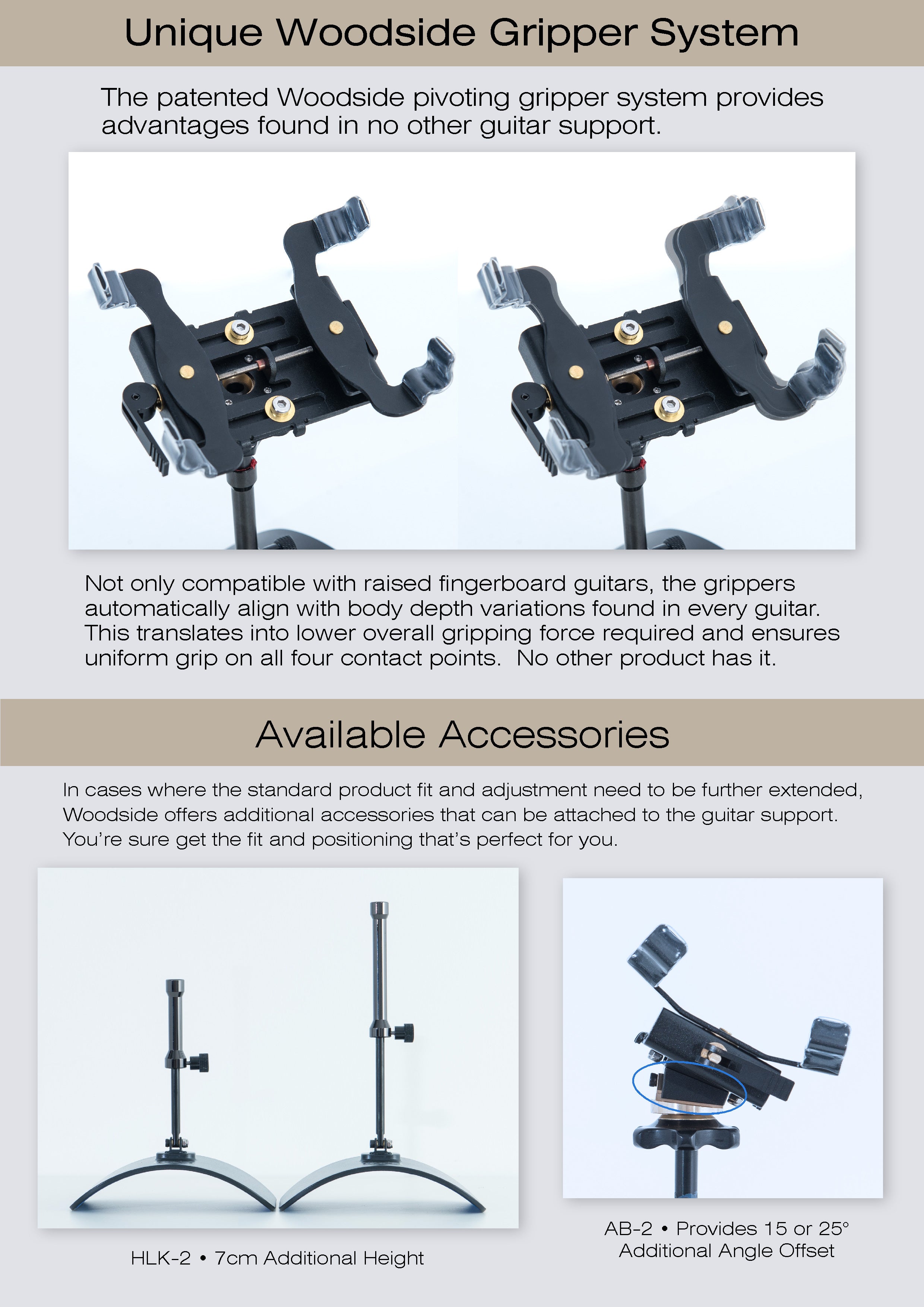 Woodside Guitar Support GS4-LEV