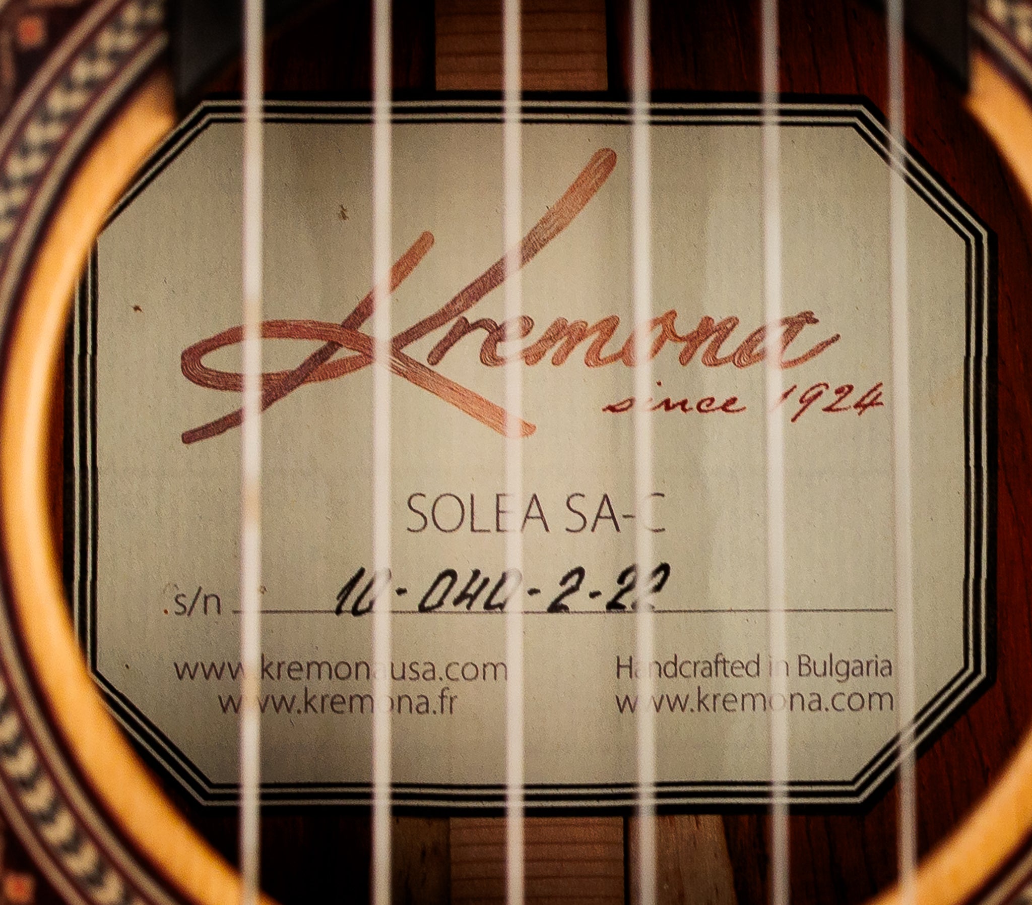 Kremona Solea Classical Guitar