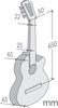 Alhambra 3F CT EZ Thinline Cutaway Flamenco Guitar