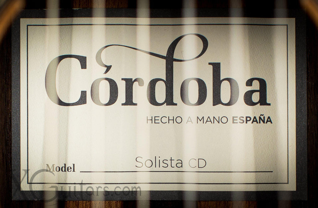 Cordoba Solista Cedar Top Classical Guitar