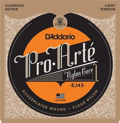 D'Addario<br> EJ43 Pro Arte<br> Light Tension<br> Classical Guitar Strings