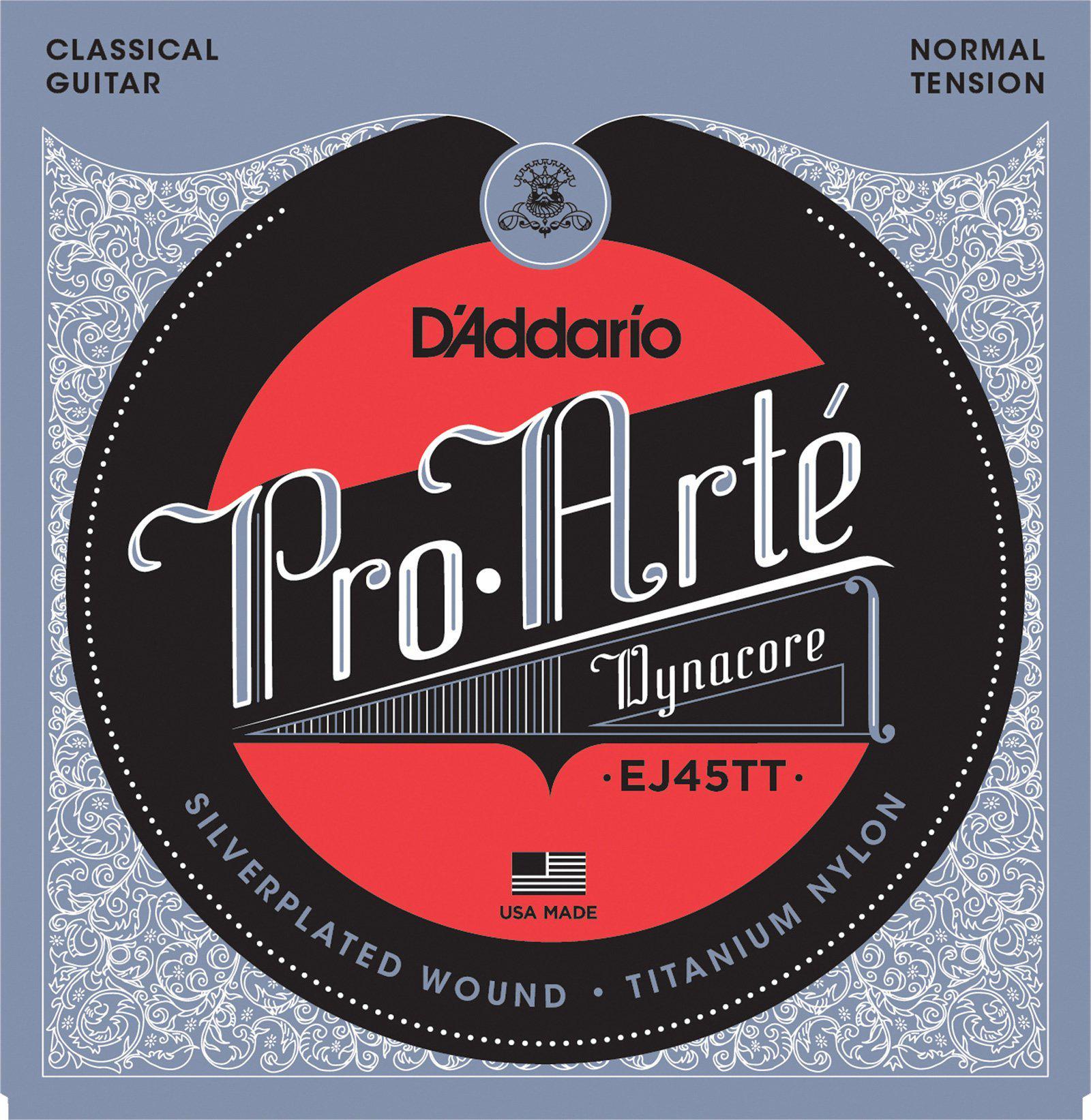 D'Addario EJ45TT Pro Arte Dynacore Normal Tension Classical Guitar Strings