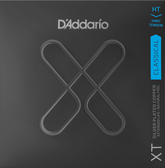 D'Addario<br>XTC46 Extended Life<br>Hard Tension<br> Classical Guitar Strings