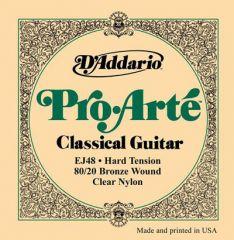 D'Addario EJ48 Pro Arte 80/20 Hard Tension Classical Guitar Strings