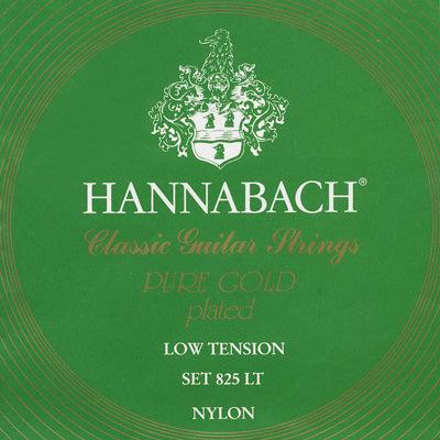 Hannabach 825 LT<br> Pure Gold<br>Low Tension<br> Classical Guitar Strings