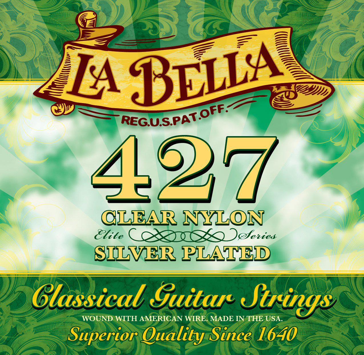 La Bella<br> 427 Elite Series<br> Medium Tension<br> Classical Guitar Strings