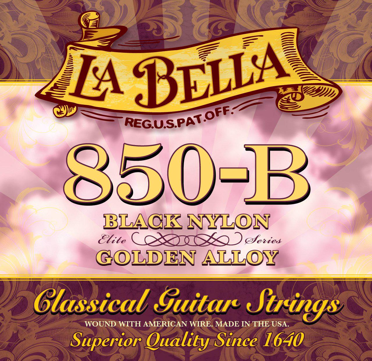 La Bella<br> 850-B Elite Series<br> Medium Tension<br> Classical Guitar Strings