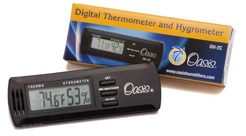 Oasis Thermometer and Hygrometer