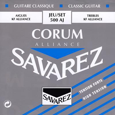 Savarez Corum Blue - Set 500AJ - Classical Guitar Strings