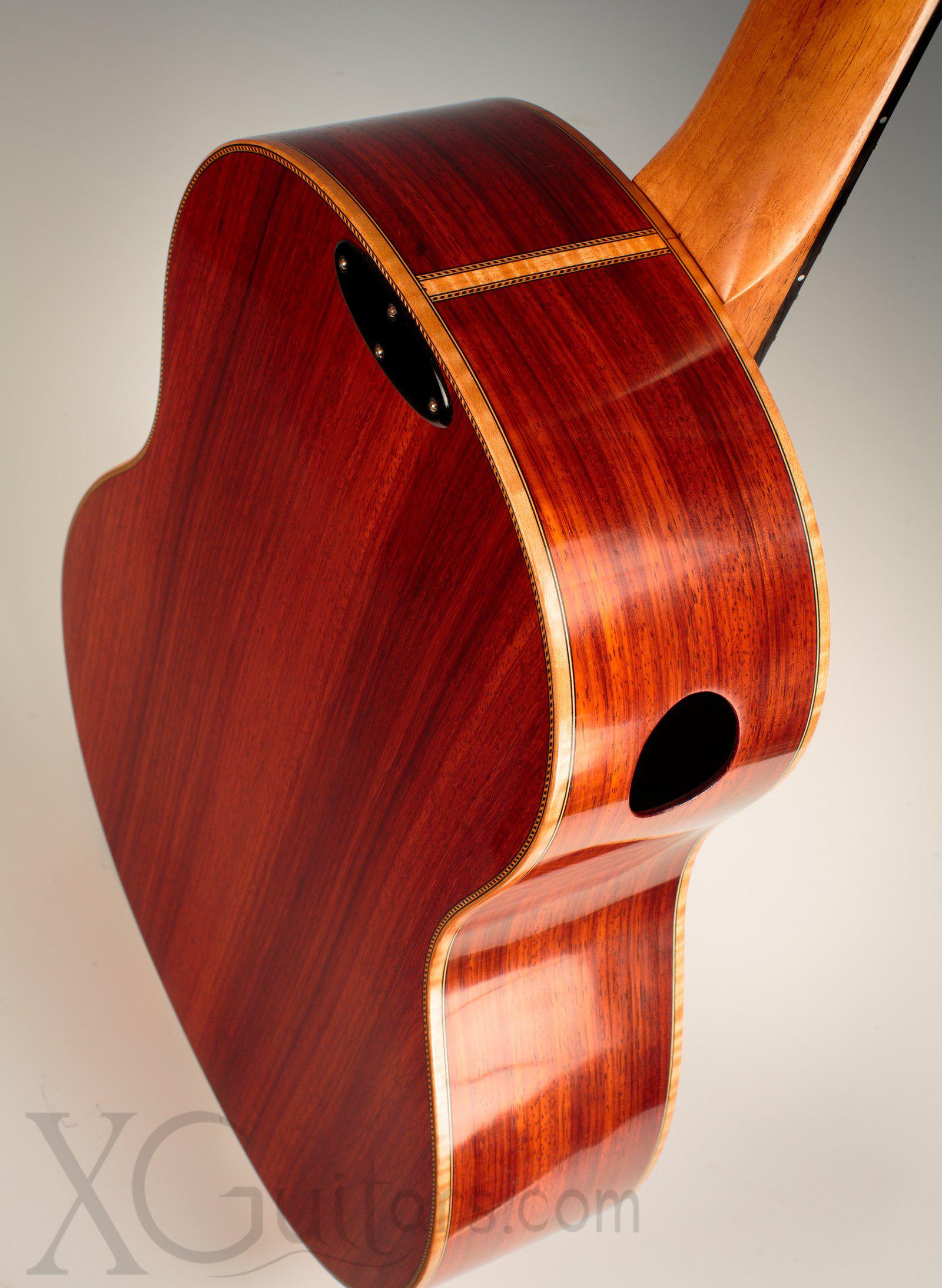 Tony Ennis Classical Guitar 2019 - Redwood Top - Silver Tuners